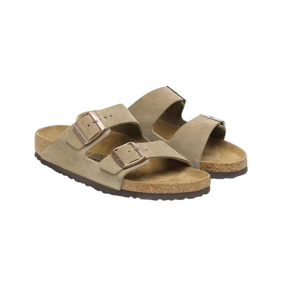 Ciabatta in suede ARIZONA 051463 TAUPE BIRKENSTOCK Taupe 