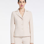 Blazer in cady Agiate 2360410334 014 MAX MARA STUDIO Poudre 