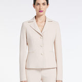 Blazer in cady Agiate 2360410334 014 MAX MARA STUDIO Poudre 