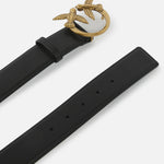 Cintura in pelle 100120A0F1 Z99Q PINKO Nero-antique gold 