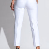 Pantalone a sigaretta MS13014ENX 100 MICHAEL KORS White 