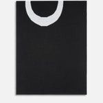 Sciarpa con logo lettering 105988A2Z5 ZZ2 PINKO Nero/bianco 