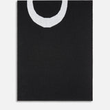 Sciarpa con logo lettering 105988A2Z5 ZZ2 PINKO Nero/bianco 