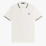 Polo manica corta M3600 79B FRED PERRY Ecru/drkml/blk 