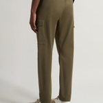 Pantaloni cargo tinti in capo con cintura CFWOTR0241MRUT4129 6006 WOOLRICH Greenstone 