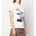 T-Shirt manica corta stampata FD52TS0484SG 02 KENZO Off white 