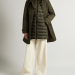 Parka 3 in 1 in Ramar Cloth CFWWOU1105FRUT0001 DAG WOOLRICH Dark green 