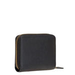 Portafoglio quadrato zip-around in pelle 100249A0F1 Z99Q PINKO Nero-antigue 