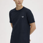 T-Shirt manica corta M3519 608 FRED PERRY Navy 