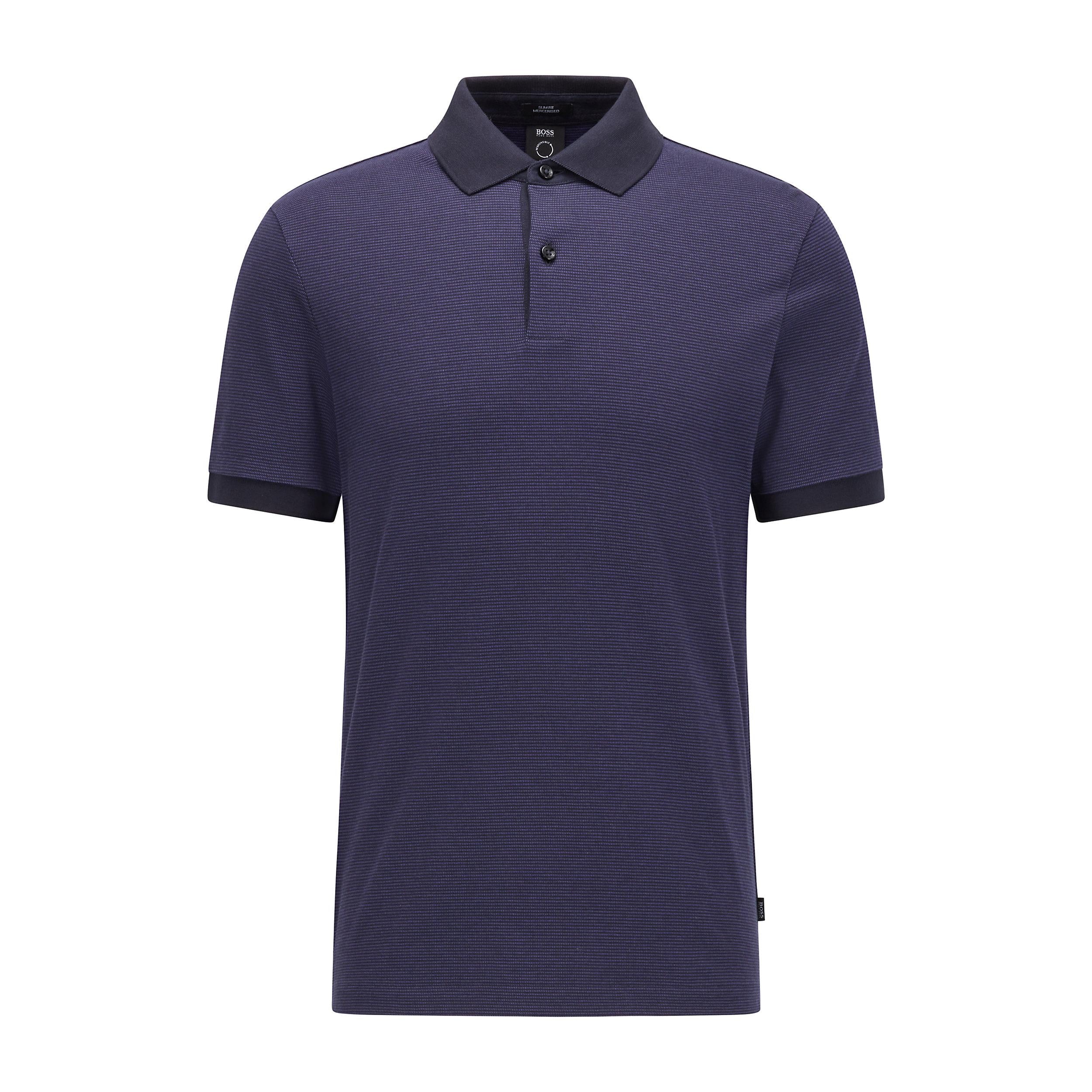 Polo manica corta PENROSE 37 10238850 01 404 BOSS Dark blue 