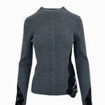 Maglia in lana 105565A2S3 K07 PINKO Grigio-azul platina 