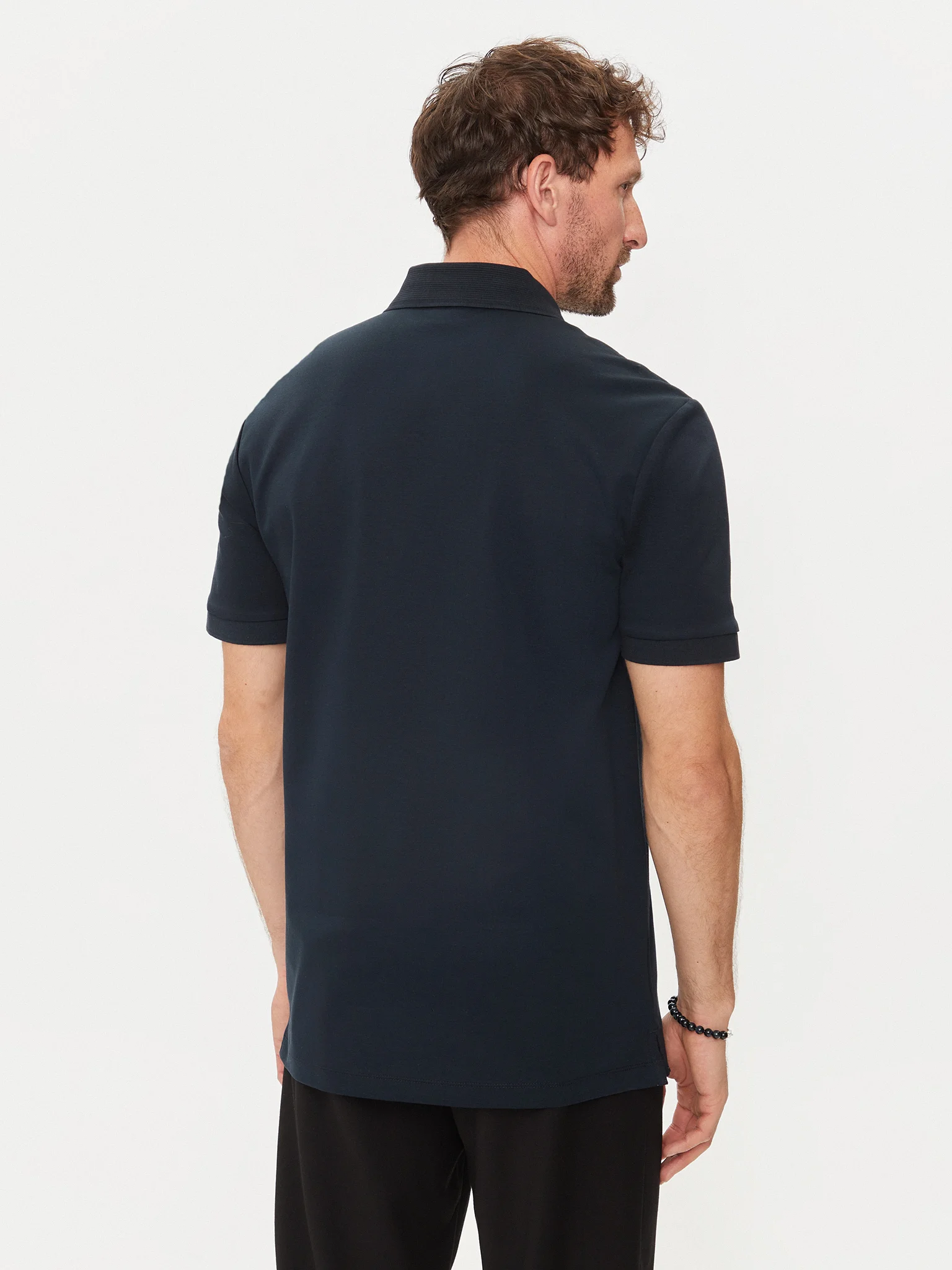 Polo manica corta 50515596 10259994 01 405 BOSS Dark blue 