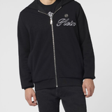 Felpa con cappuccio e zip MJB3953 PTE180N 02 PHILIPP PLEIN Black 