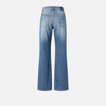 Jeans wide leg con scoloriture 101733A323 PJO PINKO Medio chiaro 