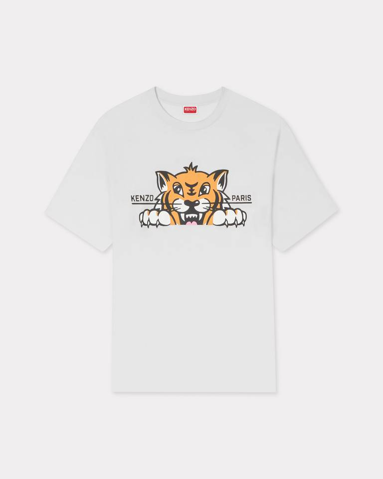 T-Shirt manica corta FF65TS4514SG 02 KENZO Off white 