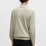 Maglia a collo alto cotone e cashmere 50527573 10265865 01 271 BOSS Light beige 