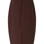 Gonna con cintura in vita 106449A2W6 L78 PINKO Marrone terra x piante 
