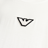 T-Shirt manica corta 6D1TD7 1JOCZ 01C2 EMPORIO ARMANI Offwhite eagle 