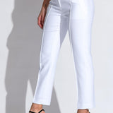 Pantalone a sigaretta MS13014ENX 100 MICHAEL KORS White 