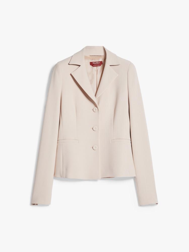 Blazer in cady Agiate 2360410334 014 MAX MARA STUDIO Poudre 