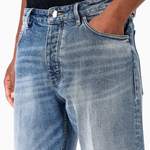 Jeans loose fit in denim selvedge Denim Lab 6R1J69 1DQTZ 0943 EMPORIO ARMANI Blue denim chiaro 