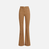 Jeans a zampa con taschini PJ22N61E2 AI6 ELISABETTA FRANCHI Daino 