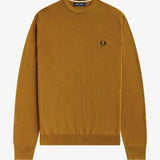 Maglia girocollo K9601 S81 FRED PERRY Dark camel 