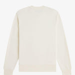 Felpa girocollo M7535 84A FRED PERRY Ecru/oxbld/grsrts 