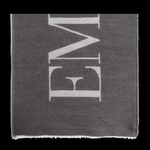 Sciarpa bicolore in misto lana EM003764 AF19799 M8011 EMPORIO ARMANI Grey 
