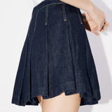 Gonna in jeans FE52DJ2796B1 DM KENZO Rinse blue denim 