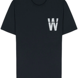 T-Shirt manica corta CFWOTE0122MRUT2926 3989 WOOLRICH Melton blue 