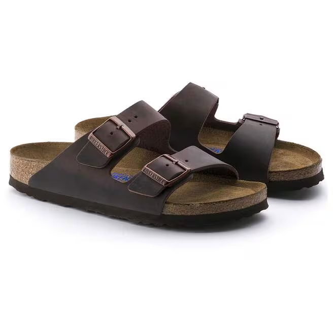 Ciabatta in pelle oliata ARIZONA SFB 452763 HABANA BIRKENSTOCK Habana 