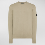 Maglia girocollo in tricot di cotone PEU5493 99012133 859 PEUTEREY Amaretto 
