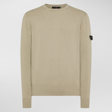 Maglia girocollo in tricot di cotone PEU5493 99012133 859 PEUTEREY Amaretto 
