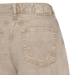 Bermuda in tela denim 104646A2H6 C88 PINKO Beige-macrocistide 