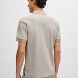 Polo in cotone mercerizzato 50513580 10259971 01 255 BOSS Dark beige 