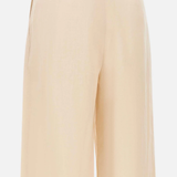 Pantaloni crop in tela ramié 2616131012600 060 MAX MARA STUDIO Corda 