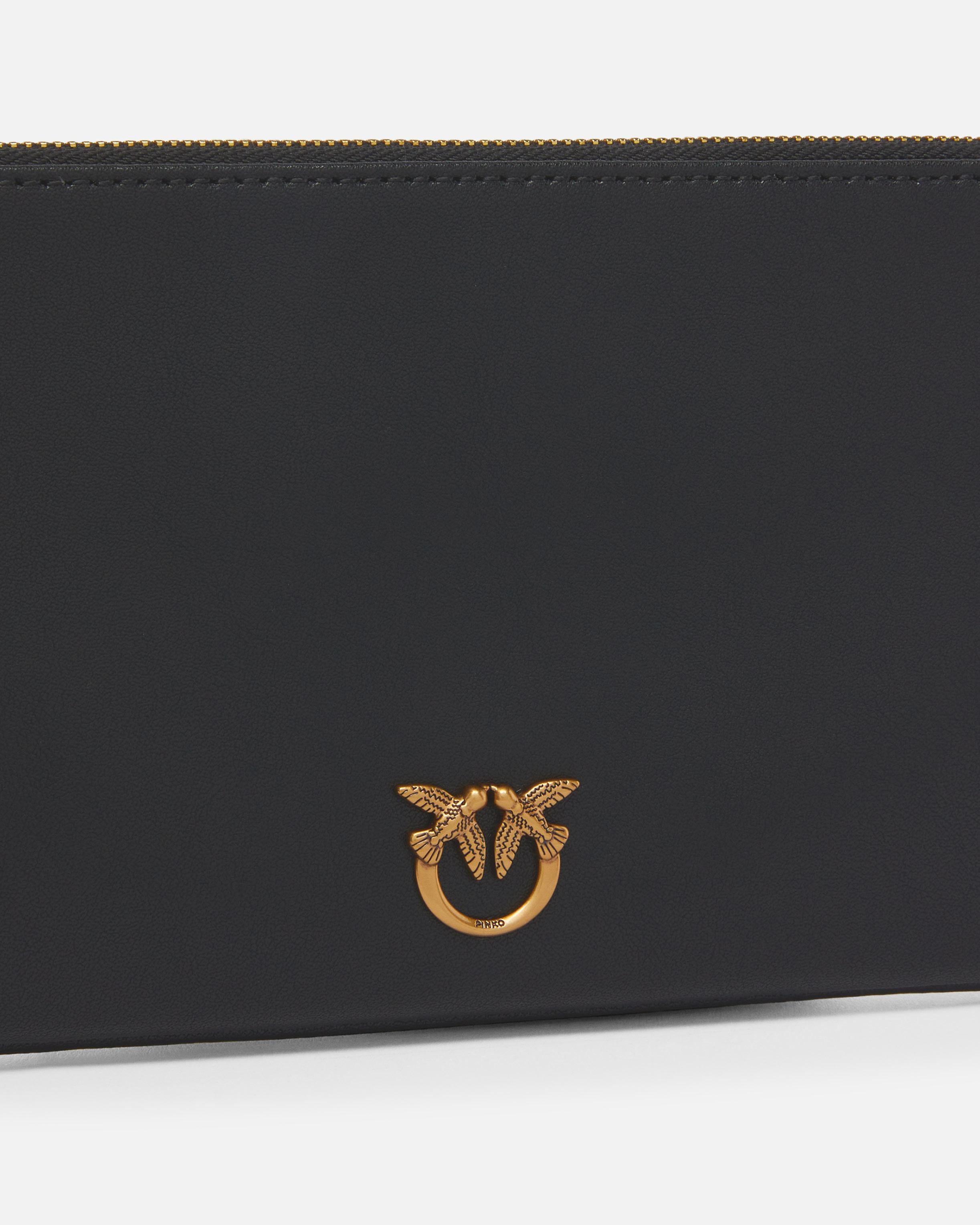 Borsa a tracolla 102747A0F1 Z99Q PINKO Nero-antigue 