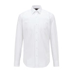 Camicia regular fit in cotone elasticizzato H-JOE-KENT-C1-214 10219212 01 50473265 100 BOSS White 