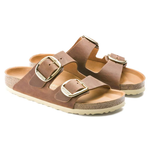 Ciabatta in pelle oliata ARIZONA BIG BUCKLE 1011073 COGNAC BIRKENSTOCK Cognac 
