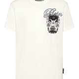 T-Shirt manica corta MTK8530 PJY002N 01OF PHILIPP PLEIN Off white 