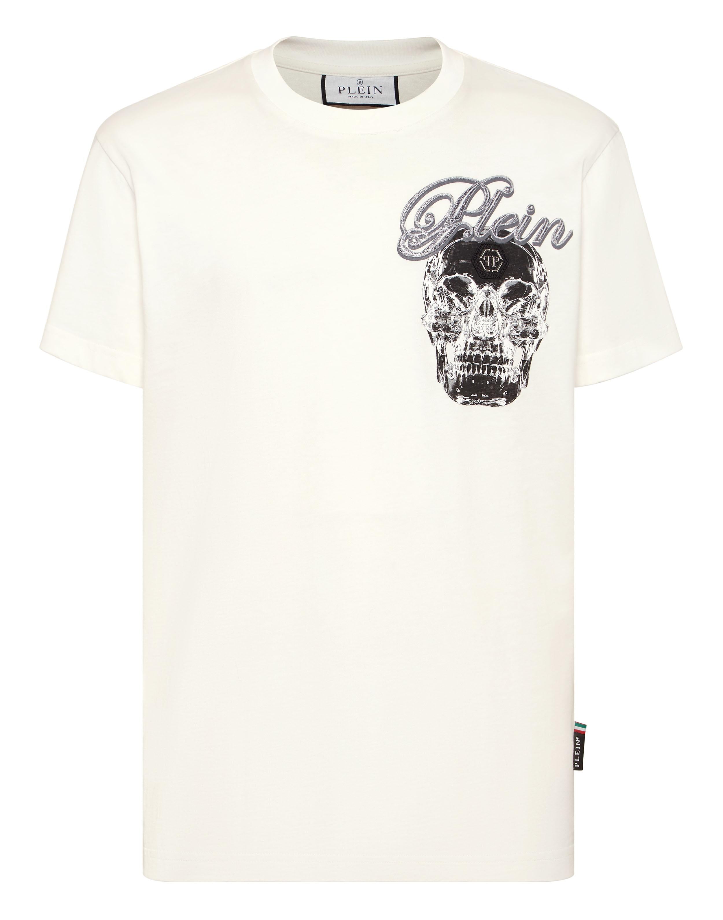 T-Shirt manica corta MTK8530 PJY002N 01OF PHILIPP PLEIN Off white 