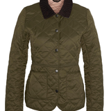 Giacca trapuntata LQU1012 LQU OL51 BARBOUR Olive/pale pink 