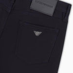 Pantalone 5 tasche in cotone elasticizzato 6D1J75 1NUPZ 0920 EMPORIO ARMANI Blu navy 
