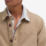 Overshirt lavata MOS0281 MOS ST17 BARBOUR Washed stone 