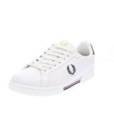 Sneaker in pelle e gomma B6311 567 FRED PERRY White/navy 