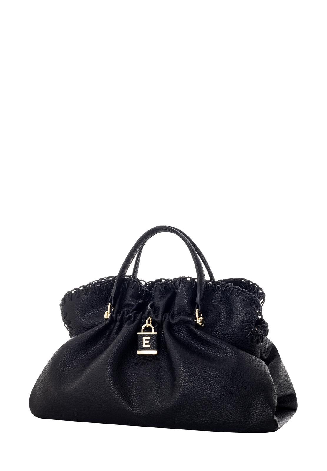 Borsa tote in ecopelle 12402131 BLACK ERMANNO FIRENZE Black 