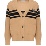 Cardigan in lana D47EN010EO1 MF784 ERMANNO FIRENZE Cammello 