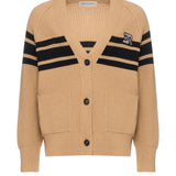 Cardigan in lana D47EN010EO1 MF784 ERMANNO FIRENZE Cammello 