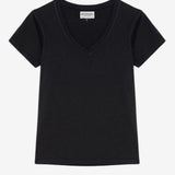 T-Shirt scollo a V RND90049 CB55 C0020 ROY ROGER'S Black 